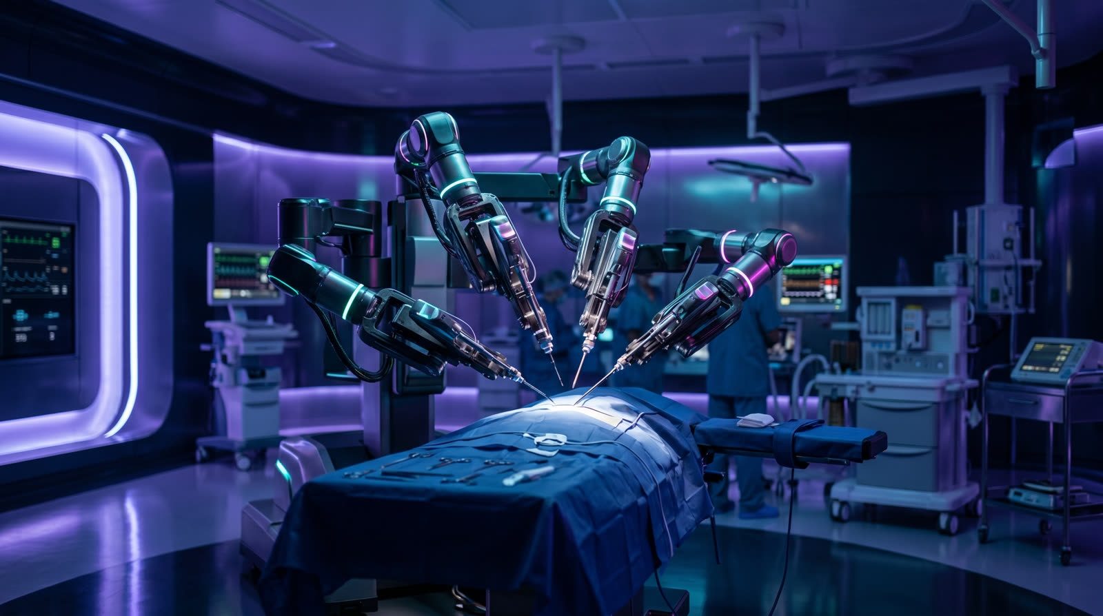 Robotik cerrahi ameliyathanesi, temsili görsel